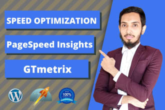 do wordpress website speed optimization and increase page speed