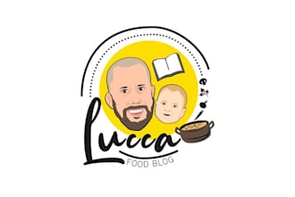design creative toddler cooking logo in very short time