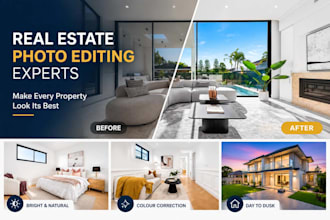 do hdr real estate photo editing professionally