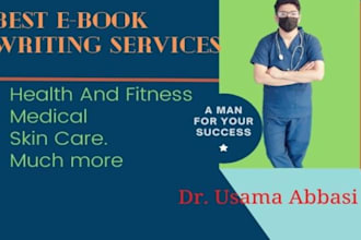 write best book and ebook on health, fitness, and medical topics