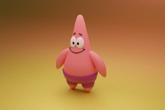 3d character modeling, animations, rendering using blender
