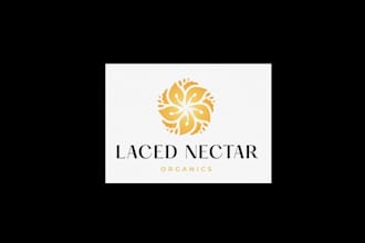 design a powerful logo for a female black owned skincare line