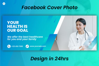 facebook cover photo design in 24hrs