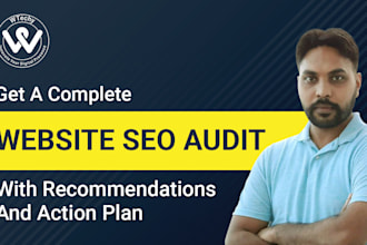 provide complete SEO audit report with recommendations