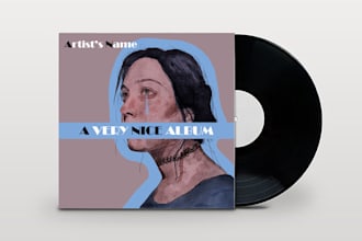 illustrate your music album cover