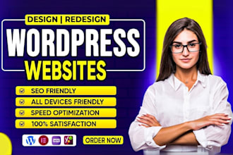 create stunning modern wordpress website in elementor