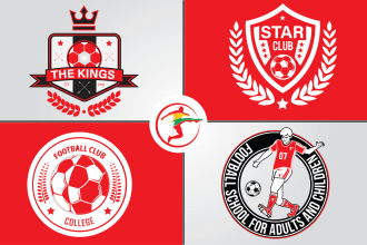 do soccer or football club logo design