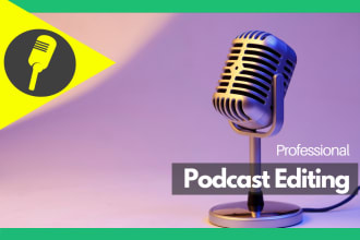 provide advanced podcast editing for low cost