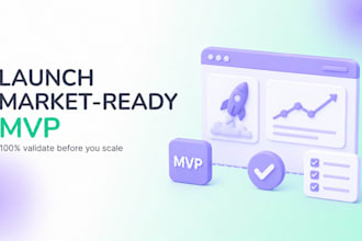 develop a custom saas mvp web app for startups