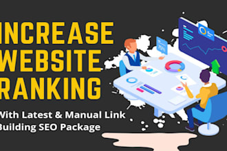increase website ranking with manual link building