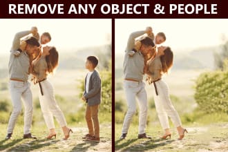 remove or add unwanted objects, person from your image