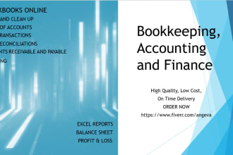 do set up accounting bookkeeping in quickbooks online