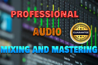 clean, edit, fix and convert your audio file professionally