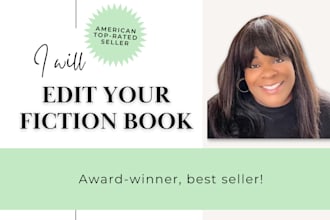 edit your fiction book