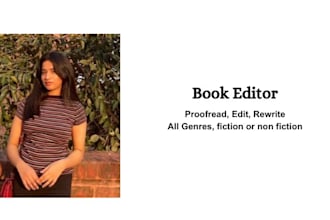 be your professional book editor