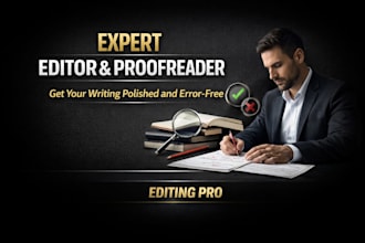 proofread and edit business website or professional docs