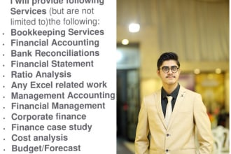provide bookkeeping services in quickbooks xero wave and excel