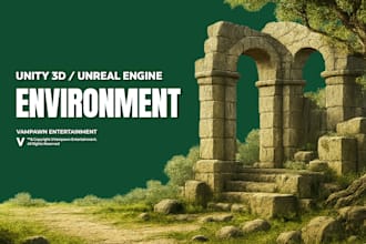 build realistic modular environments for unreal engine or unity