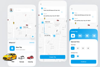 design mobile application design for android and IOS
