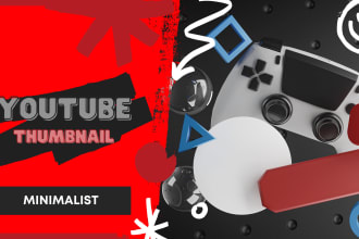 design minimalist aesthetic youtube thumbnail