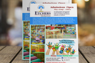 design creative party flyer, corporate flyer, food flyer, church flyer