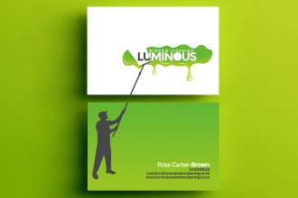 do professional business cards, letterhead, and stationery