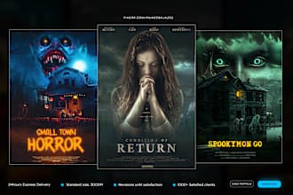 design movie poster for you