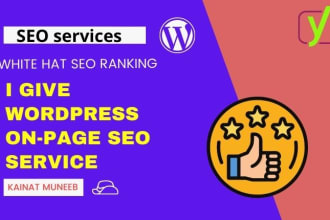 do complete wordpress onsite or onpage SEO optimization using yoast for you