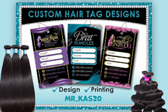 design professional tags for your business