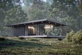 photorealistic 3d exterior architectural visualizations