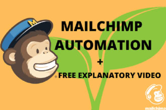 set up your email automation on a free mailchimp account