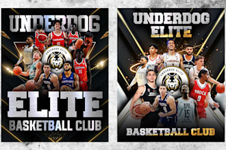 do excellent sports basketball  flyer, and any sports poster