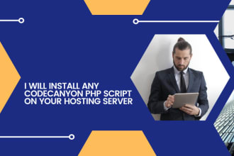 install any codecanyon  php script on your hosting cpanel