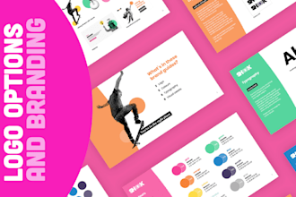create unique brand identity and logo options