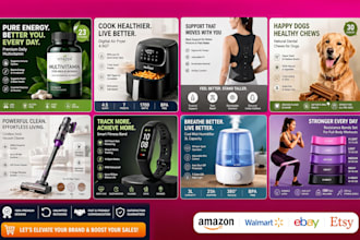 do amazon listing images, product listing design, 3d rendering, lifestyle visual