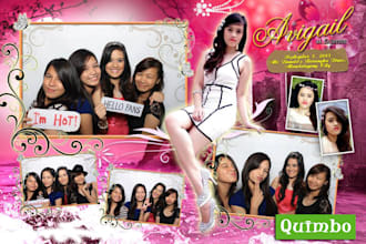 design a photo booth templates