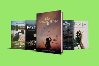 do pro kindle book cover design, book cover and ebook cover design