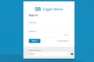 do zimbra login banner and application banner change