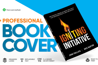 do professional kdp book cover design within 24 hours