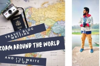 write top ranking travel blogs and articles for you