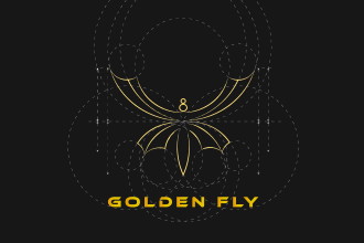 do minimal geometric, golden ratio logo