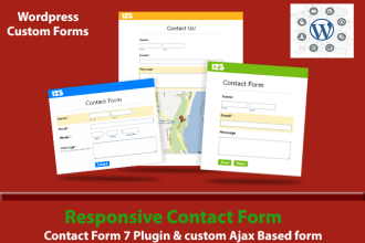 make responsive contact form