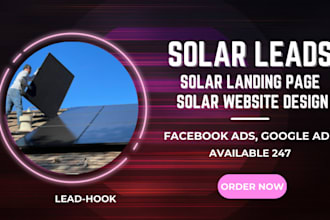generate solar leads  build solar website solar landing page
