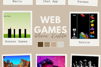 create website games for your website