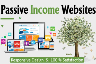 design passive income affiliate websites