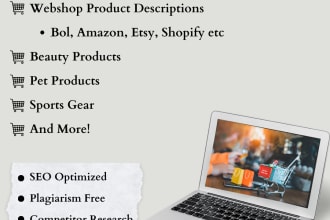 write or rewrite selling SEO product descriptions