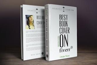 design a professional and elegant book cover