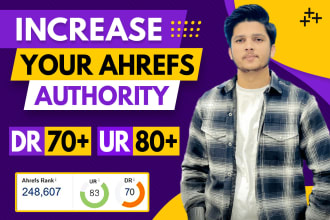 increase domain rating ahrefs DR and ahrefs ur rating with authority backlinks
