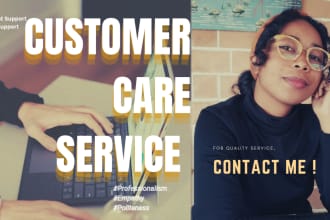 provide quality customer service un support client efficace