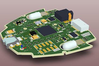 design any electronic circuit and multilayer pcb